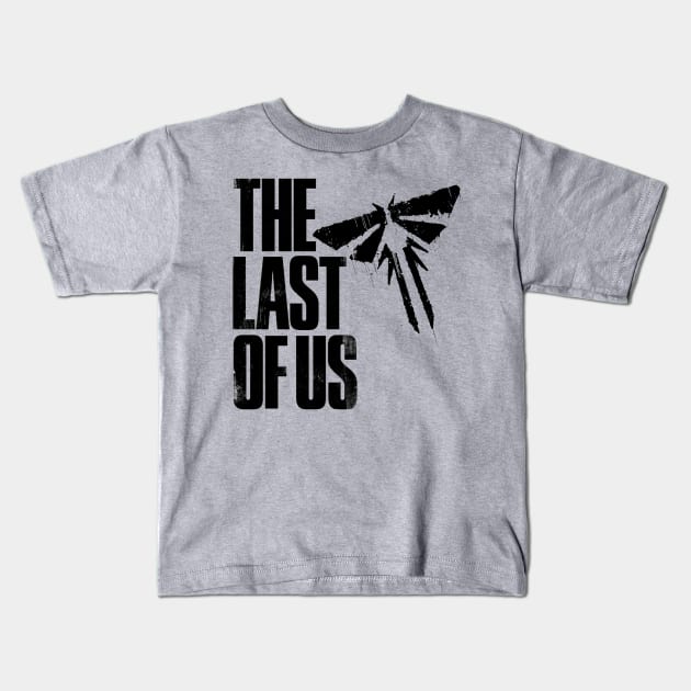 The Last of us Fireflies Print Kids T-Shirt by Buff Geeks Art